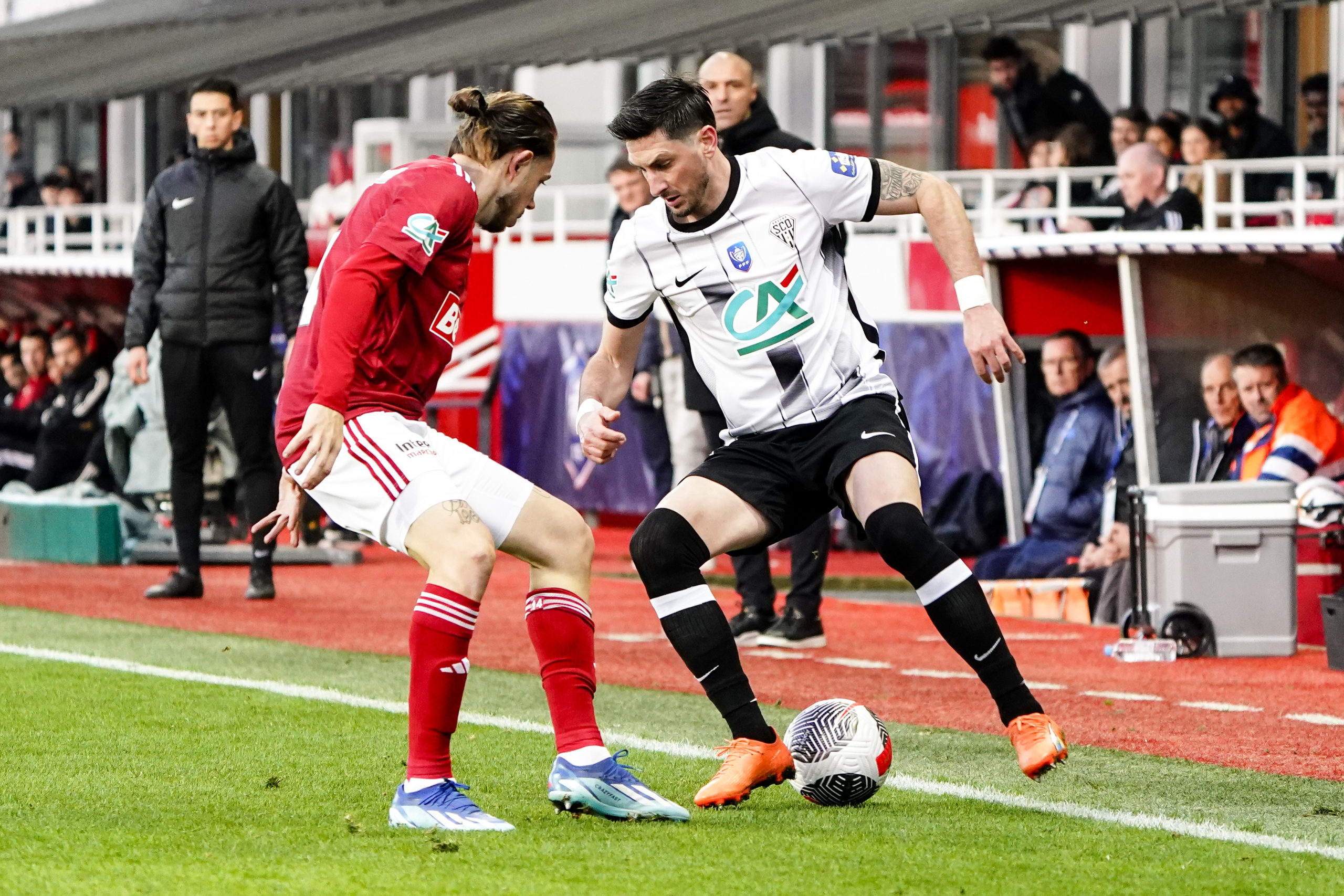 Le diaporama Brest-Angers en Coupe de France - Angers SCO